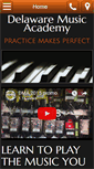 Mobile Screenshot of delawaremusicacademy.com